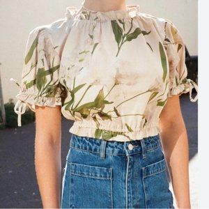 Lisa Says Gah! Floral Laid Back Romi Top